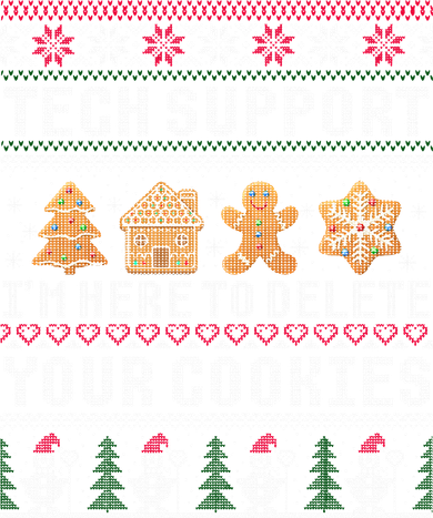 Funny Christmas Tech Support Computer Programmer Xmas T-Shirt
