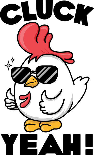 Funny Cluck Yeah! Cool Chicken Women's Tank Top