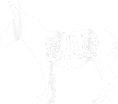 Funny Donkey Animal Lover Badass Ass Farm Mule Toddler Hoodie
