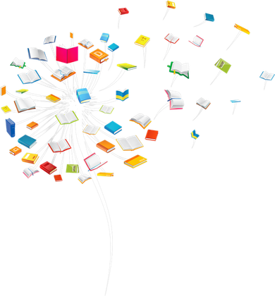 Funny Dandelion Books Gift For Reading Lover Kids T-Shirt