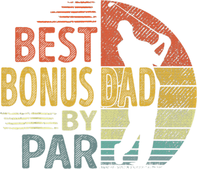 Father's Day Best Bonus Dad By Par Golf Gifts For Dad Baby Bodysuit