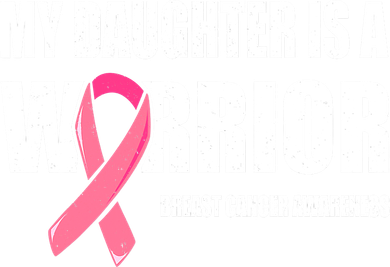 Funny Daughter Breast Cancer Breast Cancer Warrior Women's Dry Zone Grid Polo