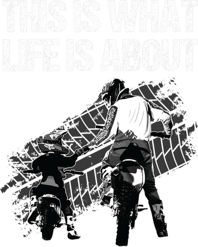 Funny Dirt Bike Art For Men Dad Boys Kid Motorcycle Lover Sweatshirt