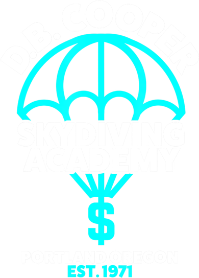 Funny D.B. Cooper Shirt DB Cooper Skydiving Academy Polo