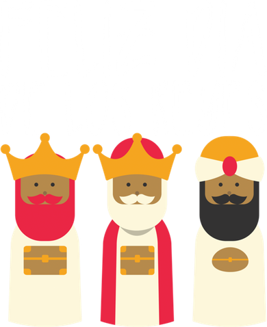Feliz Dia De Reyes Happy Epiphany Day Three Kings Day Cute Gift Ceramic Ornament