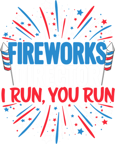 Fireworks Director Funny 4th of July Firework Director Women's Hoodie