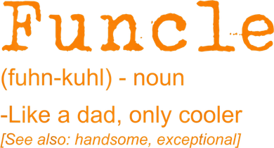 FUNCLE Definition Funny Joke Gift For Uncle Kids Long Sleeve Shirt