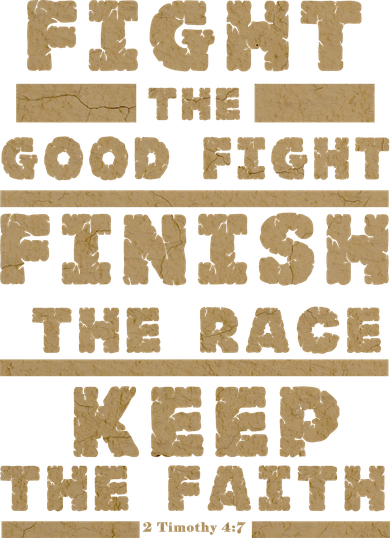 Fight The Good Fight Christian Faith Kids Sweatshirt