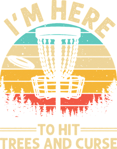 Funny Disc Golf For  Disc Golf Player Trees Sports Golf Towel