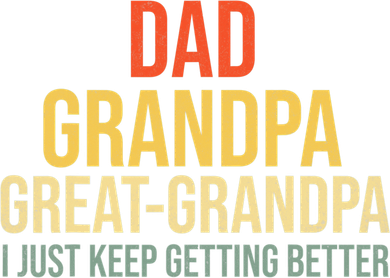 Funny Dad Great Grandpa For Fathers Day Kids T-Shirt
