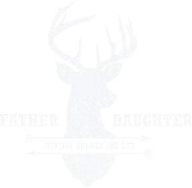 Father Daughter Hunting Coaster