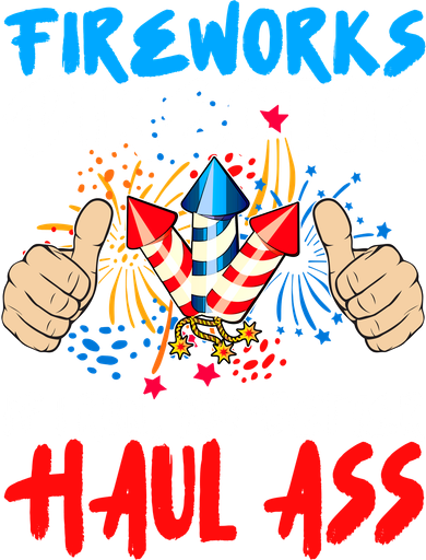 Fireworks Director If I Run You Better Haul Ass Beanie