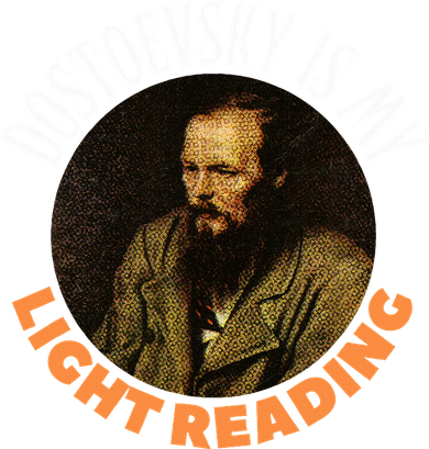 Fyodor Dostoevsky Literature Karamazov Light Reading Mousepad