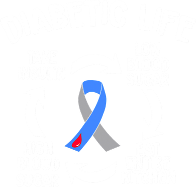 Funny Diabetic Life Cycle Diabetes Awareness Toddler Hoodie