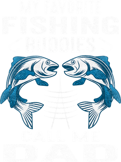 Father's Day My Favorite Fishing Buddies Call Me Dad Gift Fishing Dad Bucket Hat