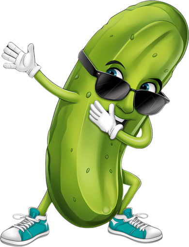 Funny Dabbing Pickle Dancing Cucumber Lover Funny Gift Women's Hoodie