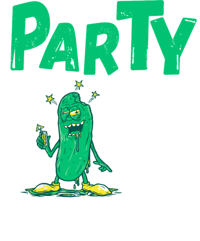 Funny Dill Pickle Lover The Party DonT Start Till I Walk In Baby Bodysuit