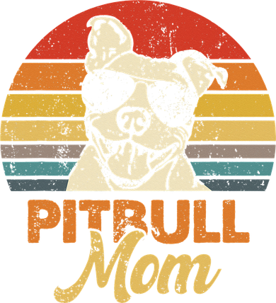 Funny Dog Pitbull Mom Pittie Mom Mother's Day Tank Top