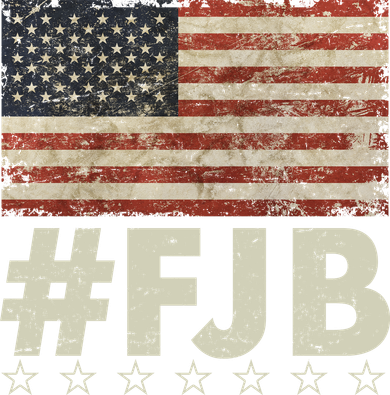 #FJB Distressed F Hoe Biden Coaster