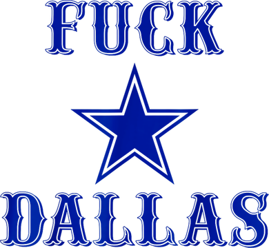 Fuck Dallas Western Style Design Women's Hoodie