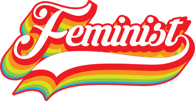 Retro Feminist Logo Women's Sweatshirt