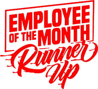 Funny Employee Of The Month Employee Work Runner Up Gift Tank Top