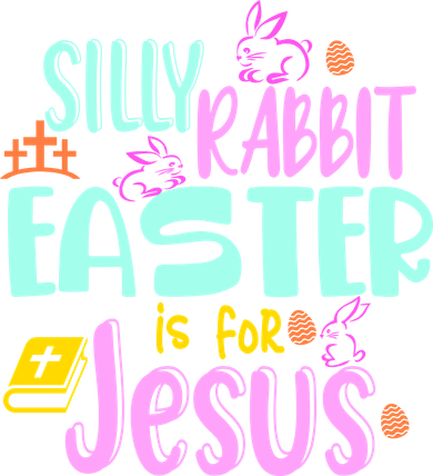 Funny Easter Sunday Silly Rabbit Easter Is For Jesus Polo