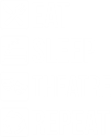 Funny Eat Sleep Theatre Repeat Gift Doggie Tank