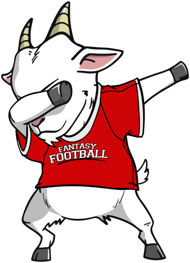 GOAT Dabbing Fantasy Football Champion Women's Tank Top