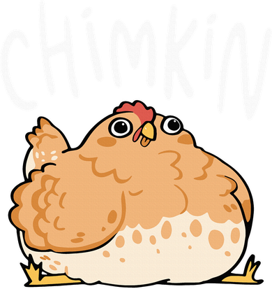 Funny Fat Chicken Chimkin Chicken Lovers Baby Bodysuit