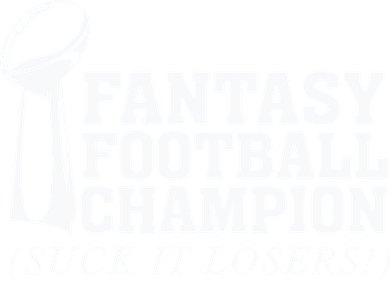 Fantasy Football Champion Suck It Losers Funny Winner Coaster