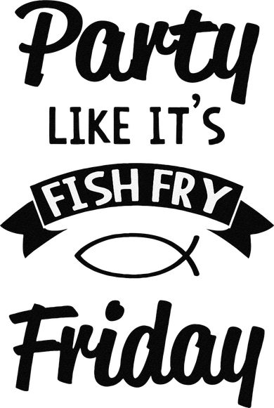 Friday Fish Fry Lent Bucket Hat