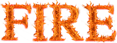 Fire Flame Kids Sweatshirt