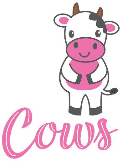 Funny Farming Farm Just A Girl Who Loves Cows Gift Polo