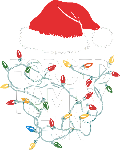 Forced Family Fun Sarcastic Christmas Funny Tumbler