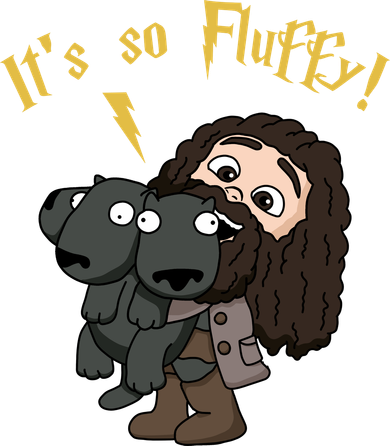 It's So Fluffy Funny Magical Wizard Kids T-Shirt