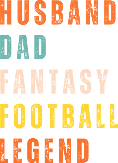 Fantasy Football Legend Gift For Dad Husband Hat