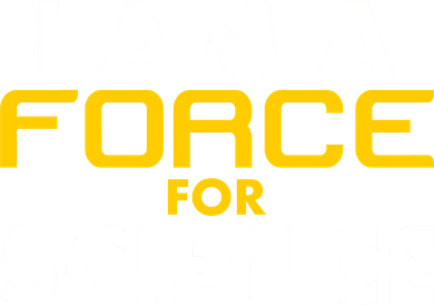 I Am A Force for Science Baby Bodysuit