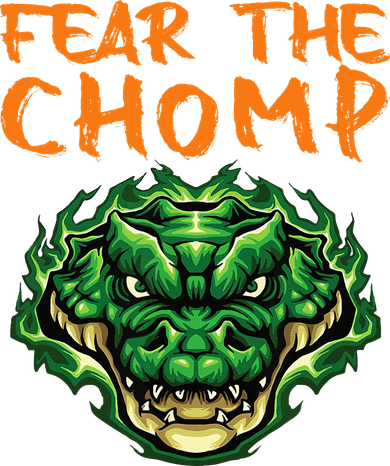 Florida Fear The Chomp Gator For Men And Women Toddler Long Sleeve