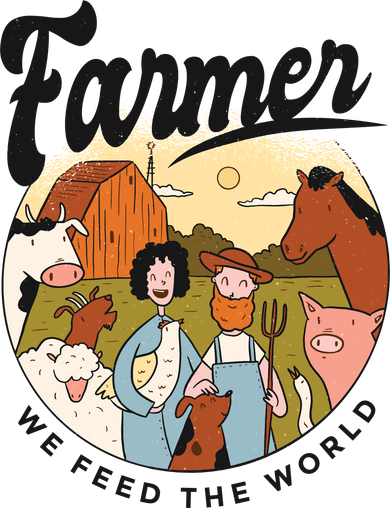 Farmer We Feed The World Tank Top