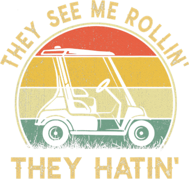 Funny Golf Cart It's a Villages Thing Golf Car Humor Toddler Hoodie