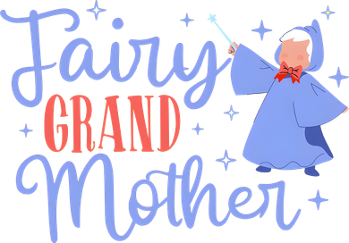 Fairy Grandmother Cute Grandma Mothers Day Godmother Toddler Long Sleeve