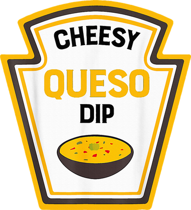 Funny Group Condiments Halloween Costume Cheesy Queso Dip Kids T-Shirt
