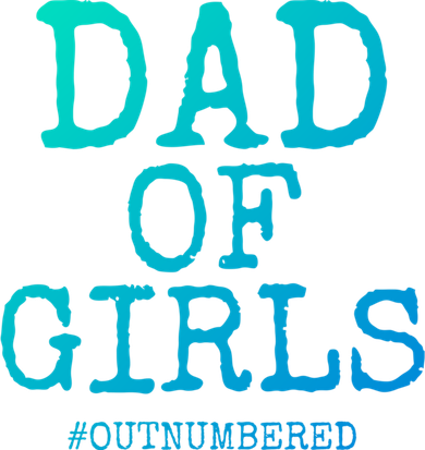 Father Gift From Daughters Funny Dad Of #Outnumbered Cool Gift Coaster