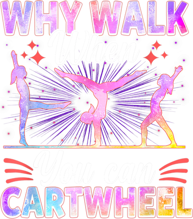 Funny Gymnastics Gymnast Gift For Girls Women Cool Cartwheel Gift Doggie Tank