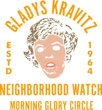 Funny Gladys Kravitz Neighborhood Watch Unisex Kids T-Shirt