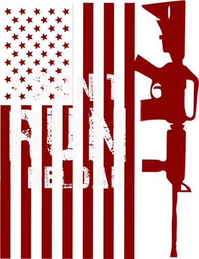 Funny Gun Lovers I Don't Run I Reload Gun Owners US Flag Sweatshirt