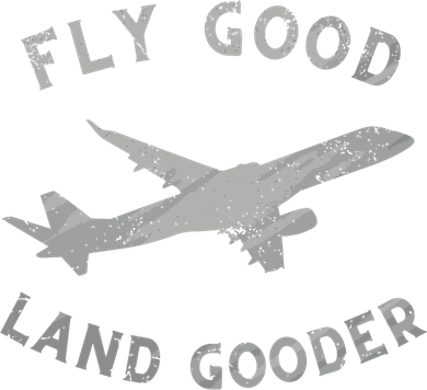 Fly Good Land Gooder Airline Pilot Vintage Private Pilot Cool Gift Doggie Tank