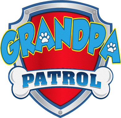 Funny Grandpa Patrol Dog Mom, Dad For Women Women's T-Shirt