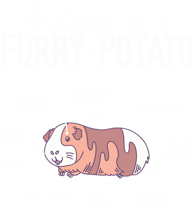 Funny Guinea Pig Guinea Pig Anatomy Guinea Pig Kids Hoodie